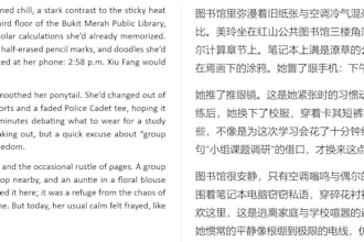 translate english to chinese language and vice versa for documents