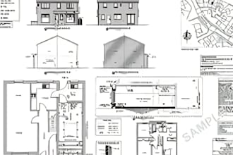 do UK structural drawings, building regulations drawings and planning drawings