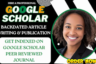 publish in google scholar indexed peer reviewed journal with expert writing