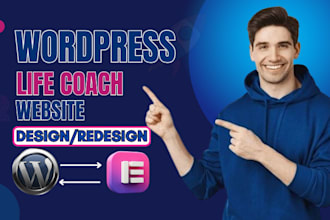 create a high converting wordpress website for coaches and personal brands