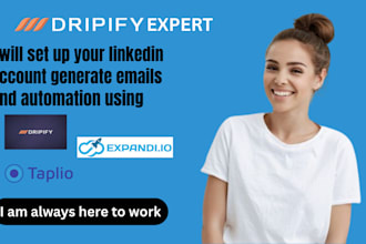 set up dripify likedin account automation campaign outreach lead generation