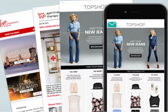 editable canva mailchimp email template active campaign beehiiv brevo newsletter