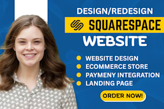 build squarespace website redesign squarespace website and website development