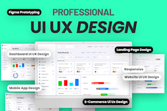 mobile UI UX, web ui ux, web app ui ux, saas, and dashboard ui design