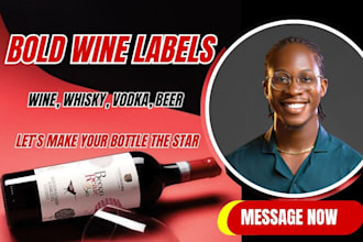 do wine label design, wine, vodka, beer, whisky label design, packaging design