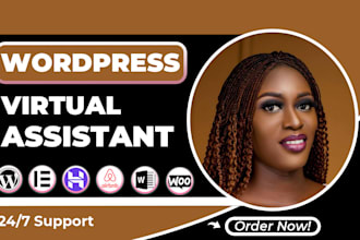 virtual assistant admin tasks social media marketing management wordpress va