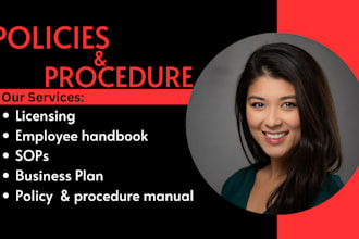 write policies and procedure manual home care,  licensing, employees hand, sops