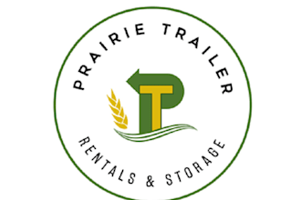 design monogram unique prairie trailer logo