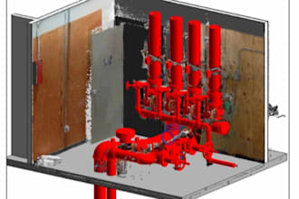 create revit models from point cloud scan
