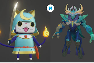 make custom roblox 3d character for your game
