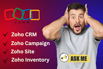 set up zoho crm zoho bigin zoho campaign zoho bookings zoho sales iq zoho social