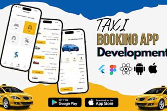 develop taxi booking app rideshare app carpool app gojek turo booking website