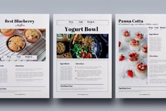 do cookbook writer recipe book design cookbook formatting meal plan 4 amazon kdp