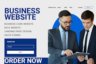 business loan mca website mca leads loan website business loan leads