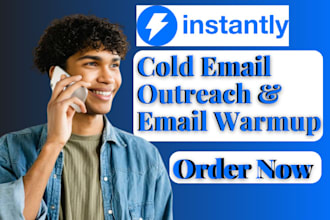 manage instantly ai setup sendgrid cold email outreach warm up email domains
