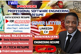 write software engineering resume software engineer cv, IT and tech resume