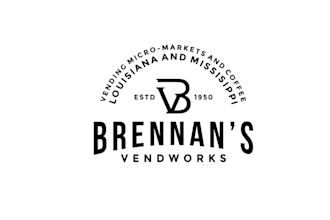 design snack food and soda vend works logo
