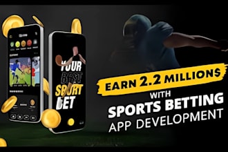 develop sportsbet app, fantasy bet app, crypto sport website, game app