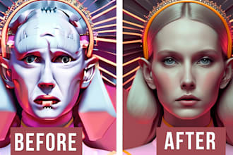 fix, edit, enhance, correct your ai images or art flawlessly