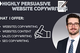 be your website content copywriter,seo content,sales copywriter