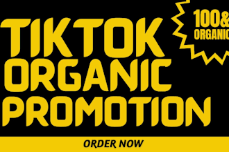 grow your tiktok fast with organic promotion get real followers and viral views