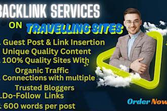 publish travel guest post on  high da SEO backlinks sites