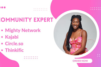 set up your community on mighty networks, circle skool  kajabi