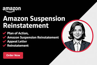 write an amazon appeal letter and reinstate your suspended amazon account