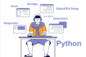 do python web automation web scraping python ai bots ocr llm rag r studio, spss