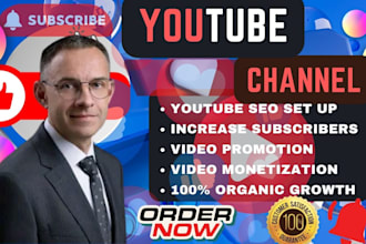do youtube SEO video promotion organic subscribers growth channel monetization