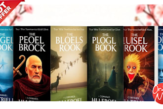 design ebook cover illustrate fantasy book cover paperback kindle cover