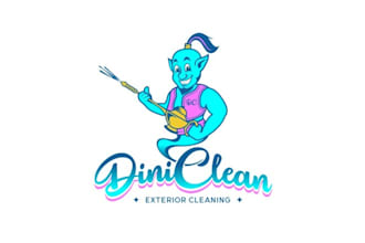 design wonderful colorful pressure washing logo
