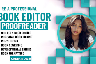 proofread grammar check rewrite your fiction book nonfiction children book