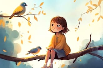 illustrate children book illustration and children book story illustration