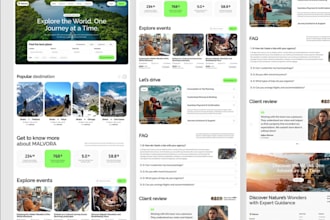 develop agency website, travel agency website, recruitment website, job board