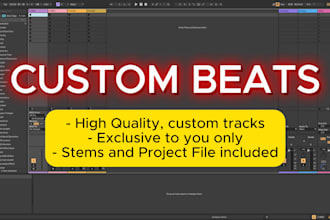 create a custom beat in any genre tailored to your vision