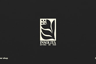 um design de logotipo empresarial de luxo moderno, minimalista e exclusivo