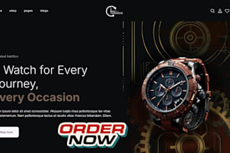 design watch shopify store watch website wrist watch smart watch fashion store