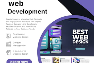 build rebuild custom website development full stack front end back end developer