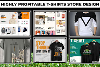 design shirts shopify store print on demand website t shirts website