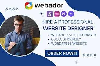 do modern webadorwebsite,odoo website,duda,showit,shift4shop and wix website