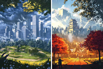 environment concept art landscape design