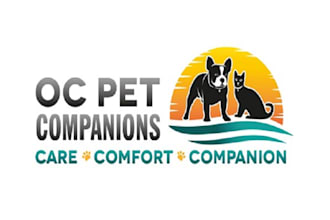 design high definition pet care sitter logo