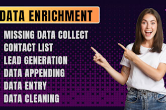 do data enrichment data finding and lead generation