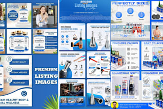 design amazon enhanced brand content ebc, a plus content infographic images
