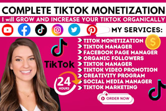 do tik tok monetization facebook page pinterest social media marketing manager