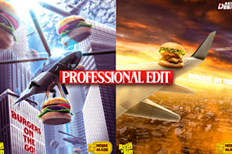 design premium product banner, advertising poster in 24 hour