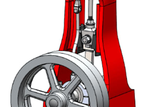 do 3d cad models, 2d drawings, mechanical parts, assembly in solidworks, autocad