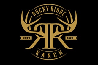 design attractive rocky ridge ranch logo
