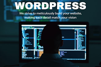 design clean and responsive wordpress lms and portfolio website using elementor